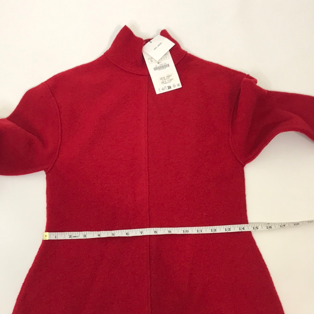 NWT Zara Wool Midi Jumper Dress - Picture 14 of 15